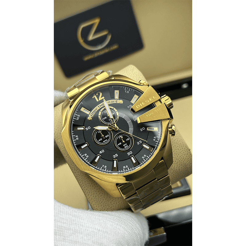 Diesel Mega Chief Gold Black Screen