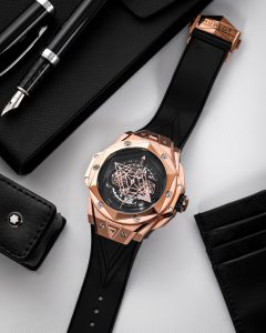 Hublot Unico Sang Bleu ll King Gold