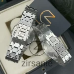 Audemars Piguet Royal Oak Silver Black Screen