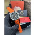 Patek Philippe Aquanaut Silver Orange Gray Screen