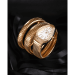Bvlgari Serpenti Tubogas Golden White Screen Diamonds