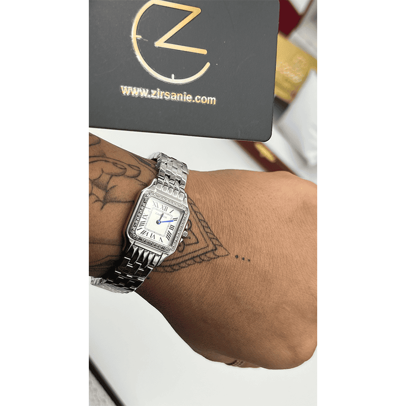 Cartier Panthere Silver Diamonds