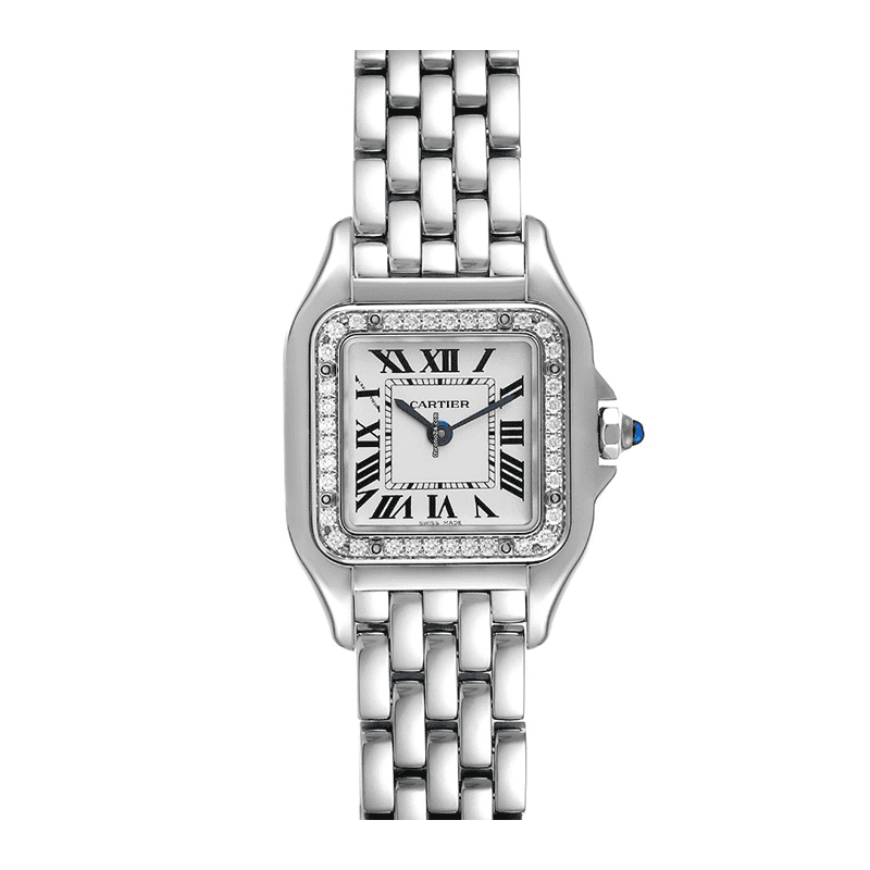 Cartier Panthere Silver Diamonds