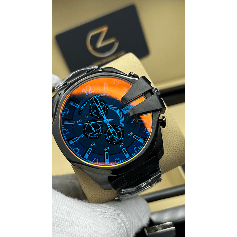 Diesel Mega Chief Black Blue & Red Reflex