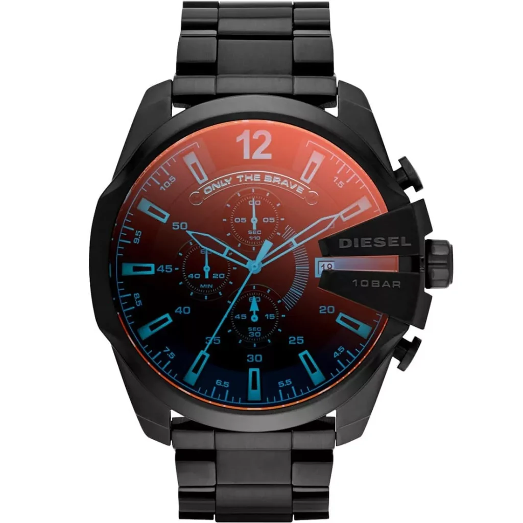 Diesel Mega Chief Black Blue & Red Reflex