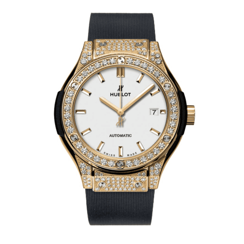 Hublot Diamonds Golden White Screen Full Jewel