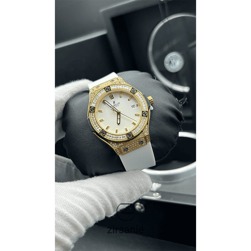 Hublot Diamonds Golden Full White Full Jewel
