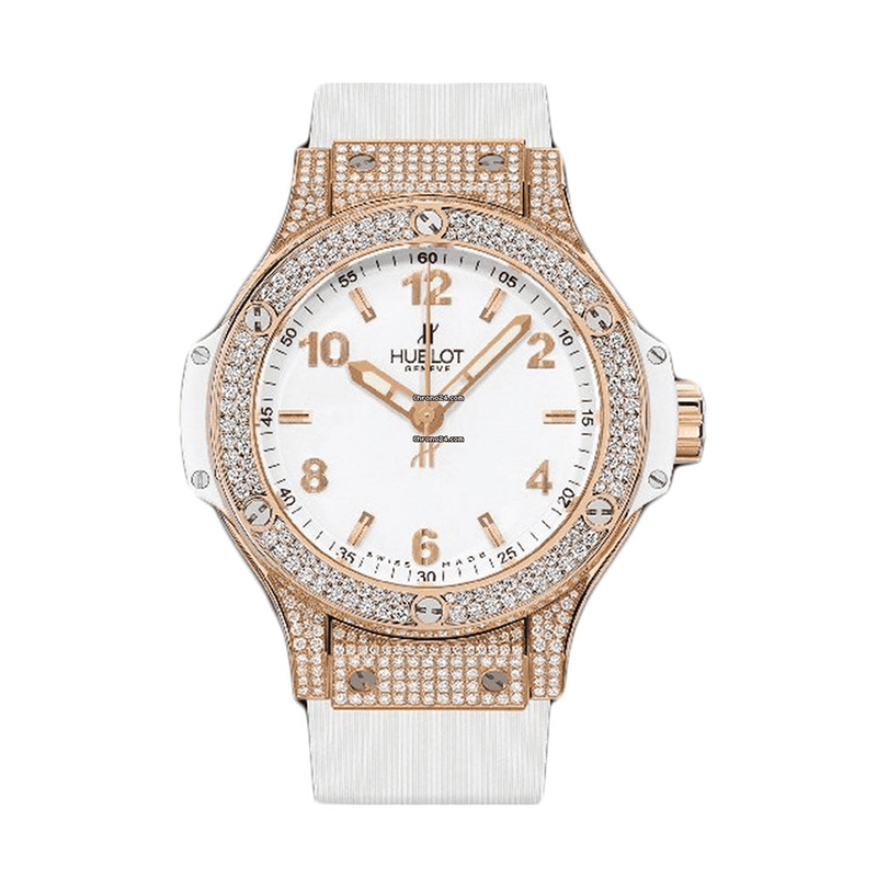 Hublot Diamonds Rose Gold Full White Full Jewel