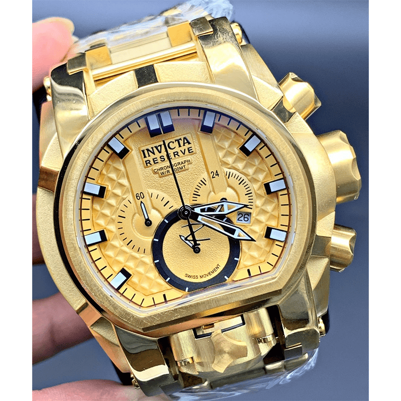 Invicta Bolt Zeus Golden Golden Screen