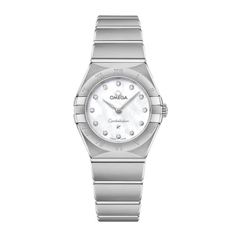 Omega Constellation Silver White Screen Jewel Index