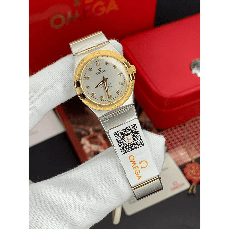 Omega Constellation White Screen Jewel Index