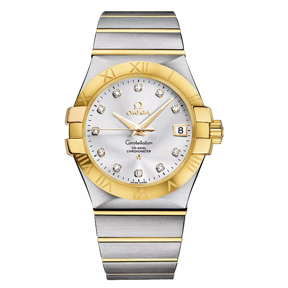 Omega Constellation White Screen Jewel Index