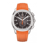 Patek Philippe Aquanaut Silver Orange Navy Screen Thumb