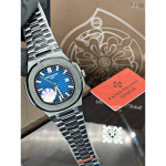 Patek Philippe Nautilus Black Body Blue Screen