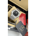Patek Philippe Nautilus Silver Black Screen