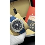 Patek Philippe Aquanaut Silver Blue Navy Screen