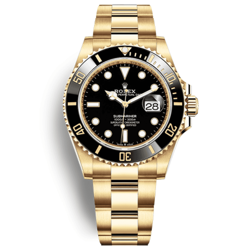 Rolex Submariner Golden Black Screen