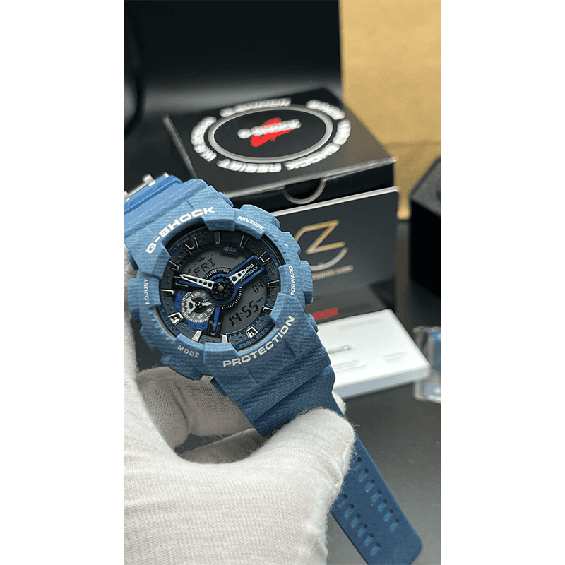 Casio G-Shock GA-110GR Blue Navy Screen