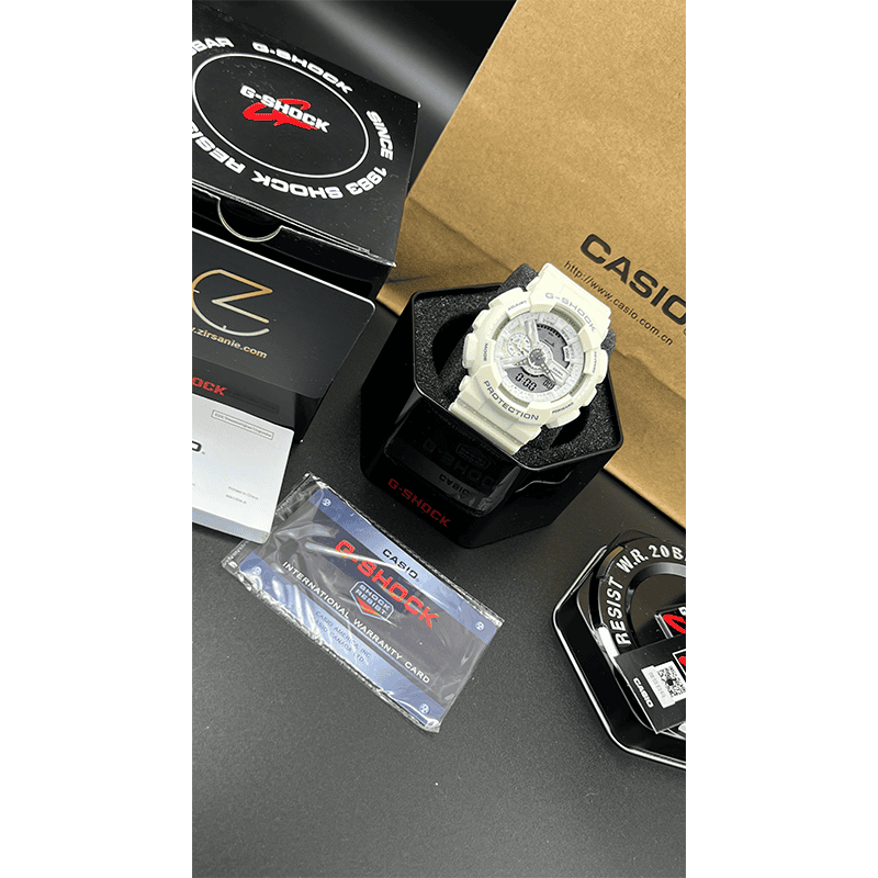Casio G-Shock GA-110PR Full White