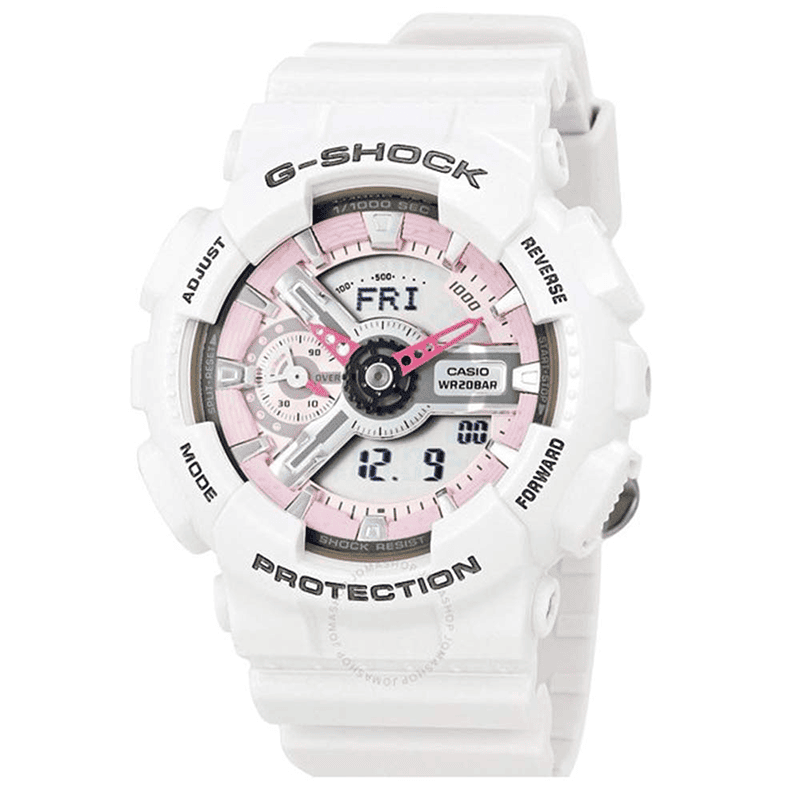 Casio G-Shock GA-110QR White Pink
