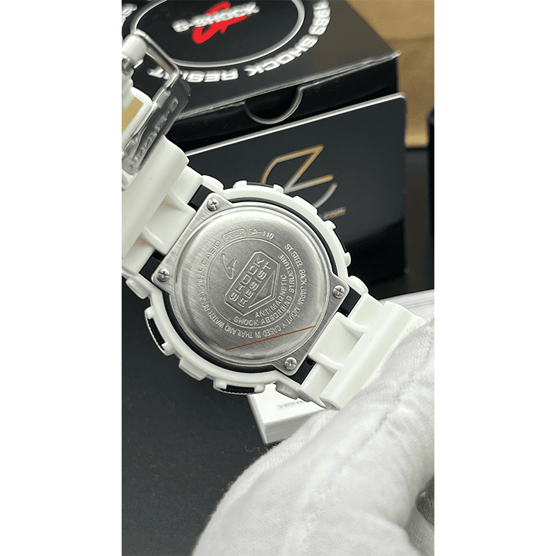 Casio G-Shock GA-110RQ White Golden
