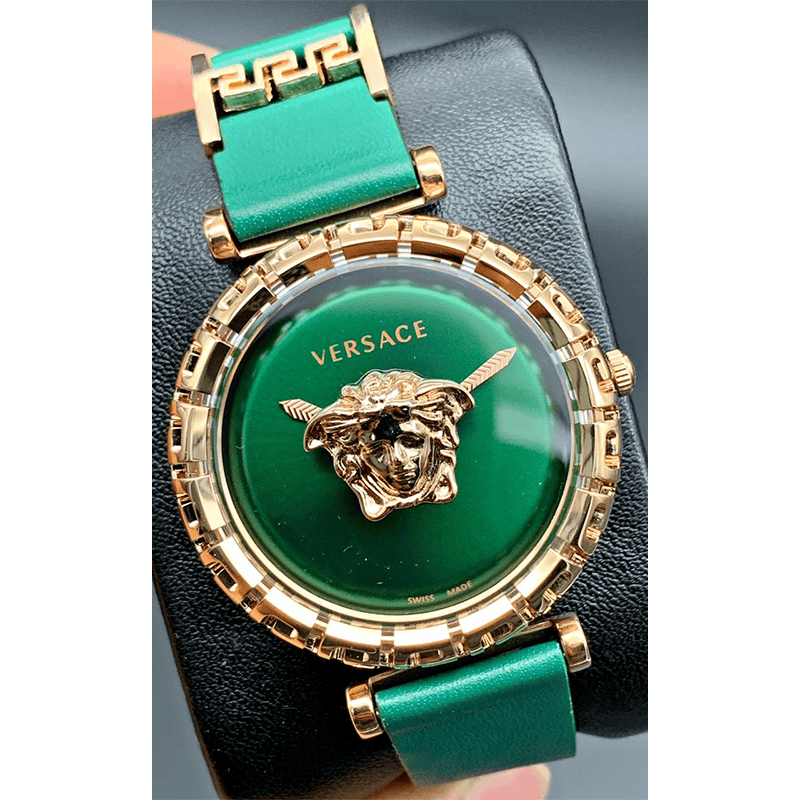 Versace Greca Full Green Golden Around