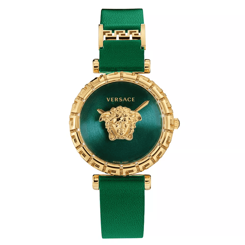 Versace Greca Full Green Golden Around