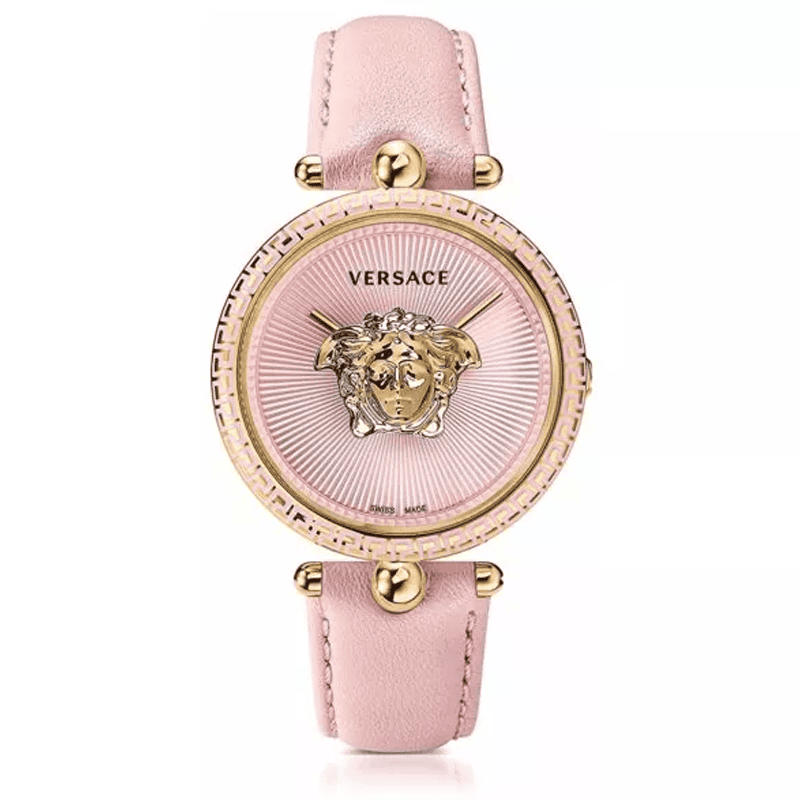Versace Greca Full Pink Golden Around
