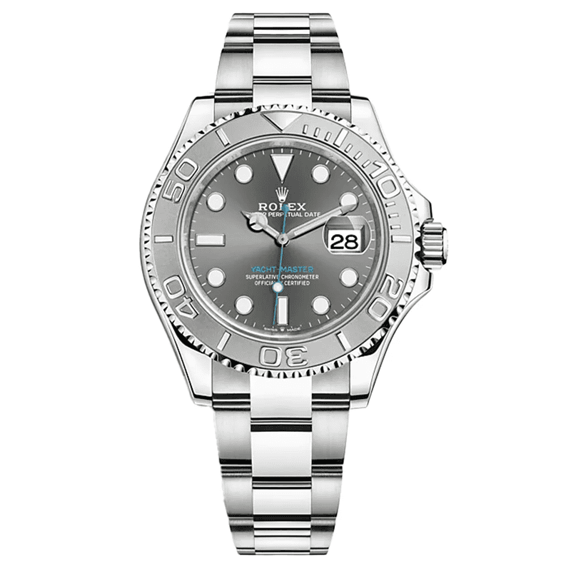 Rolex Yacht Master Silver Gray Screen