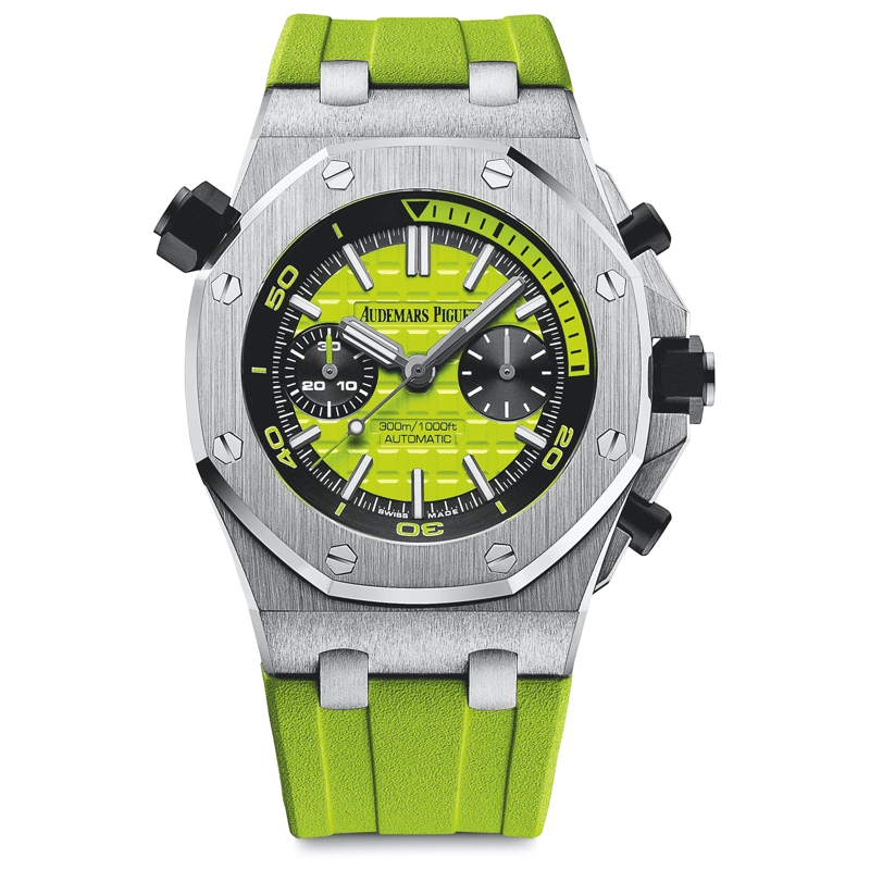Audemars Piguet OffShore Chronograph Silver Green