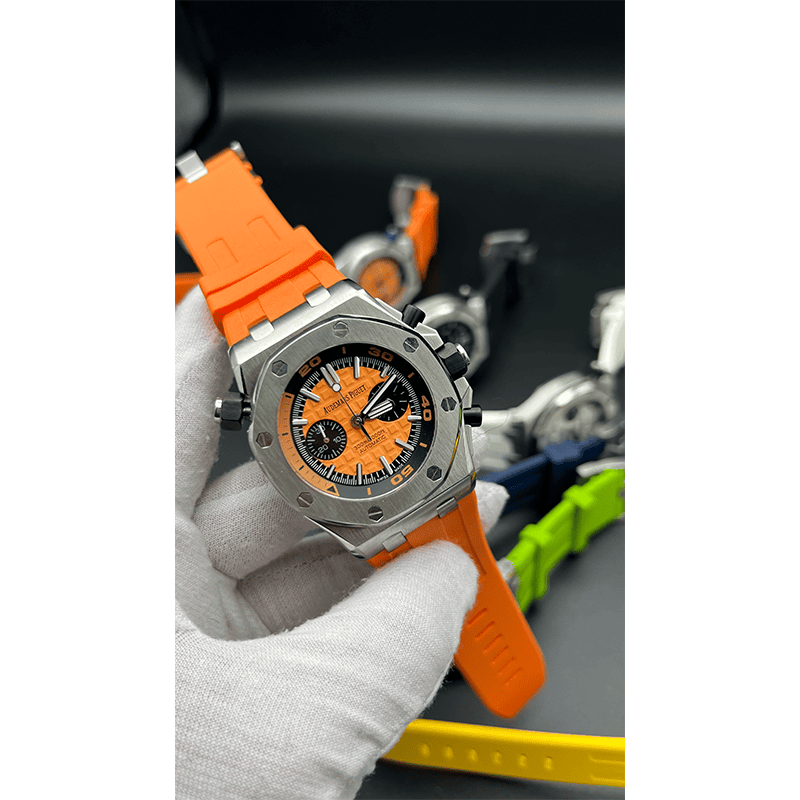 Audemars Piguet OffShore Chronograph Silver Orange