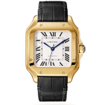 Cartier Santos Golden White Screen