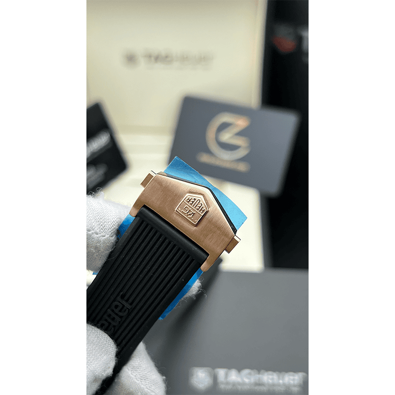 Tag Heuer Mercedes Benz Rose Gold Rubber