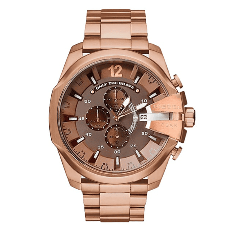 Diesel Mega Chief Rosegold Cafee Screen