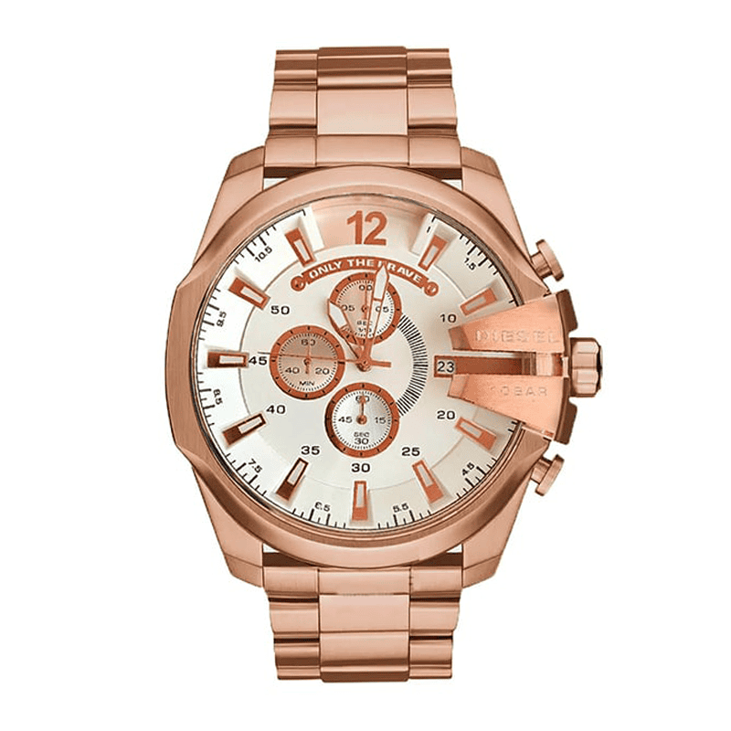 Diesel Mega Chief Rosegold White Screen