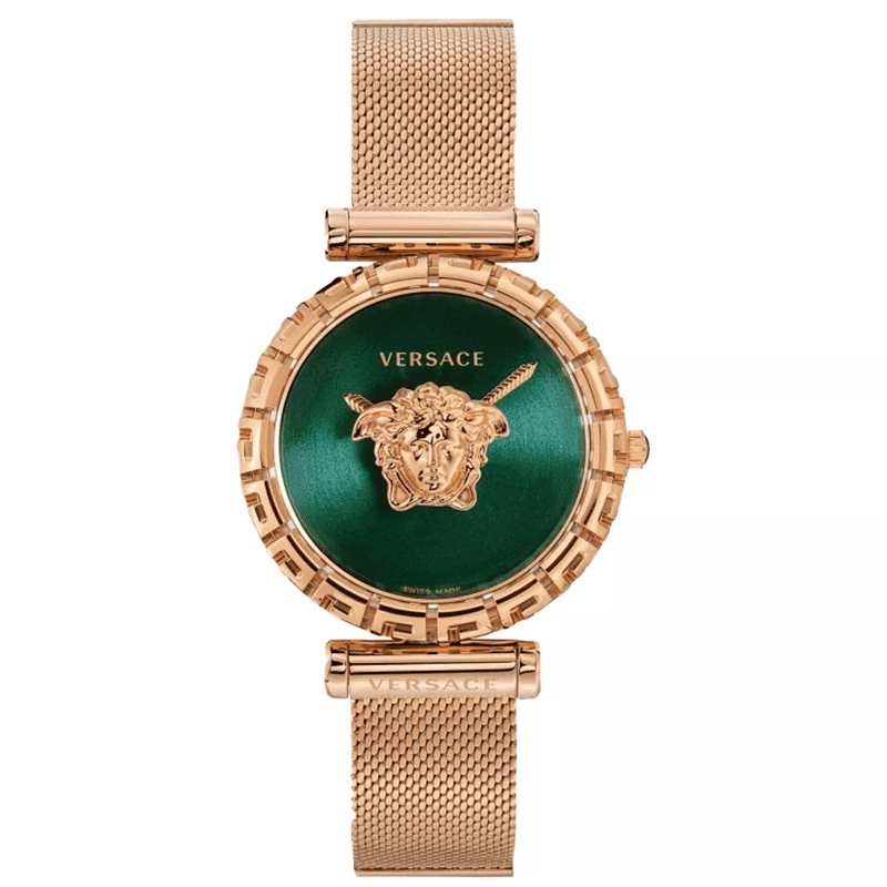 Versace Greca Rosegold Green Screen