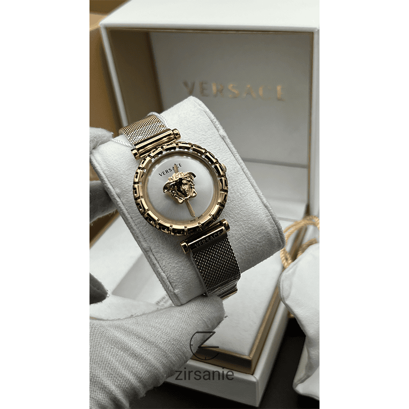 Versace Greca Rosegold Green Screen
