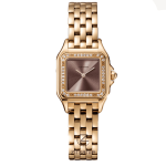 Cartier Panthere Sunray Plum Diamonds Rosegold Caffe