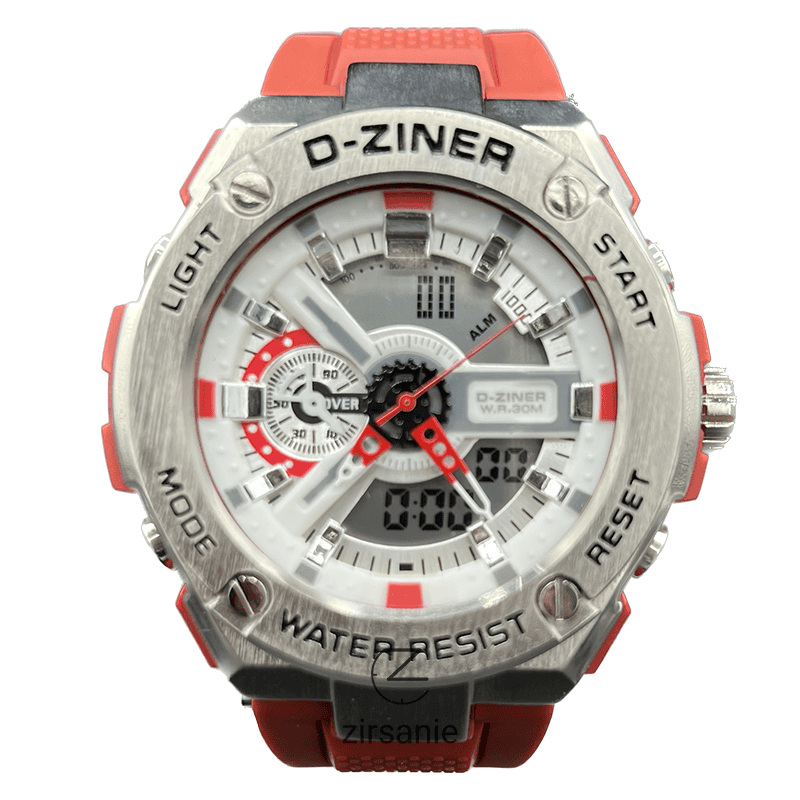 D-Ziner D210 Silver Red