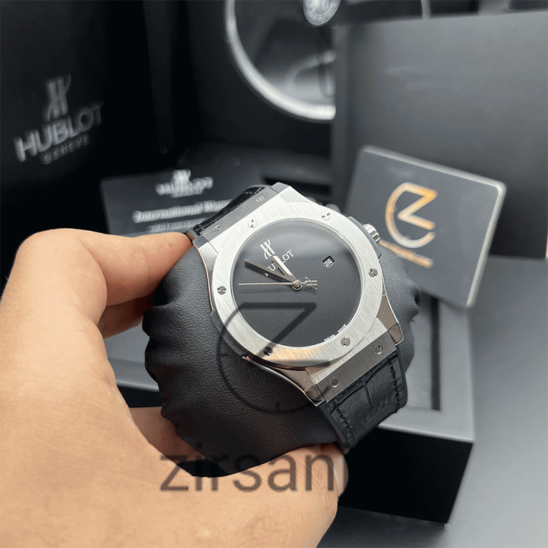 Hublot Magic Matt Black Silver