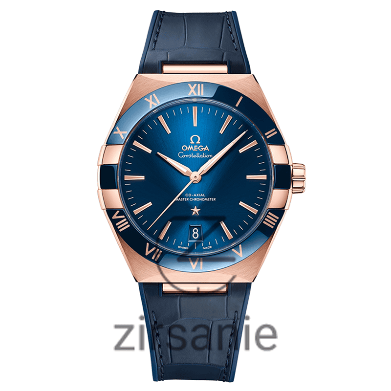 Omega Constellation Automatic Rosegold Navy