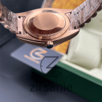 Rolex Day Date Rosegold Green Greek Index