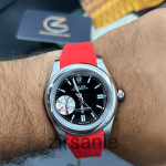 Rolex Oyster Perpetual Silver Black
