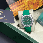 Rolex Oyster Perpetual Silver Green