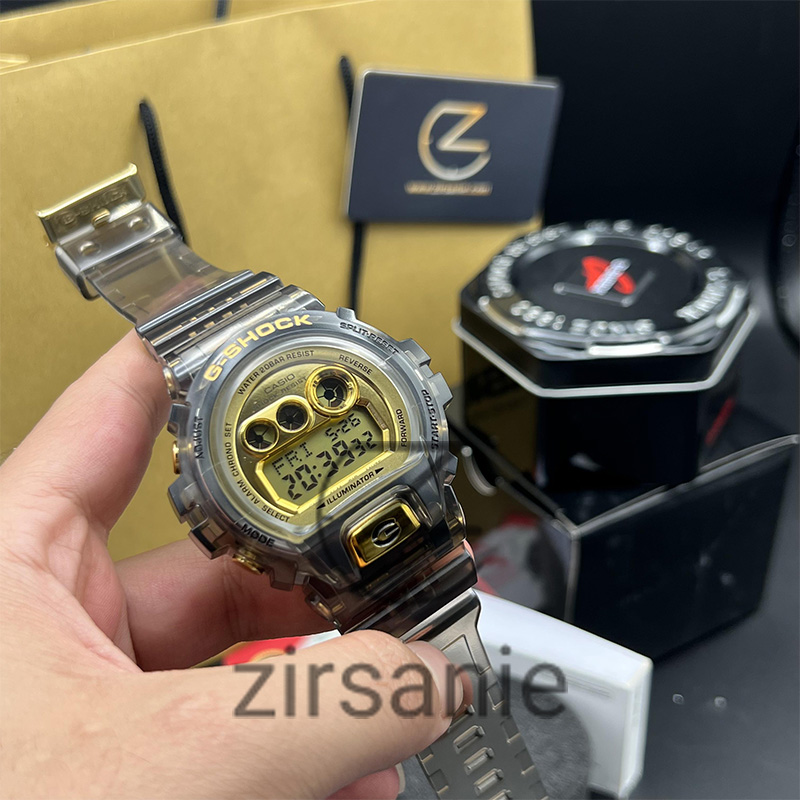 Gd_x6900fb Jishak Casio black men's wristwatch