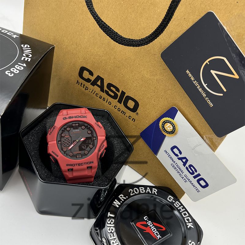 Casio G-Shock B001G Red Black