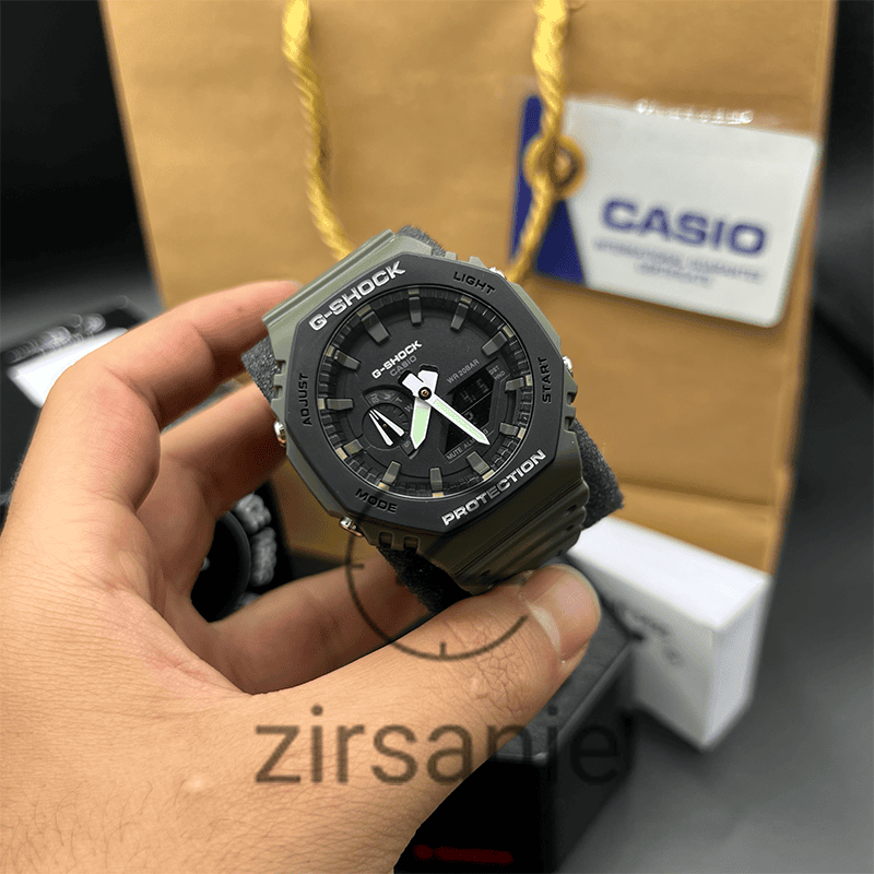 Casio G-Shock GA-2100 Slime Green Black
