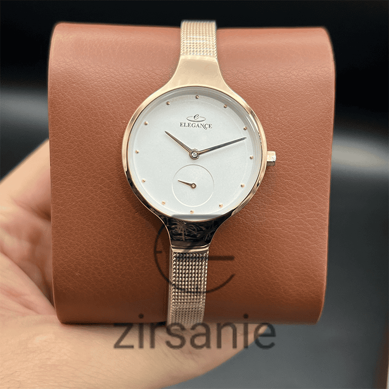 Elegance Subsecond Rosegold White