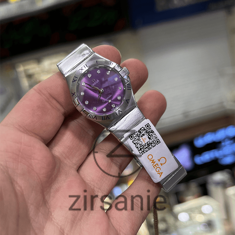 Omega Manhattan Silver Purple