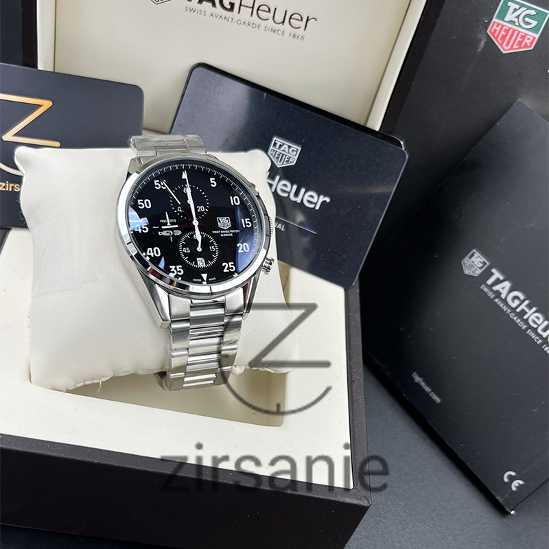 TAG Heuer Spacex Silver Black White